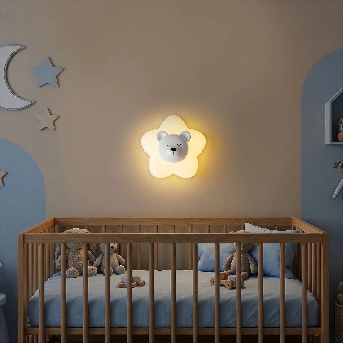APLICĂ DE PERETE LED G181-W WHITE BEAR  6