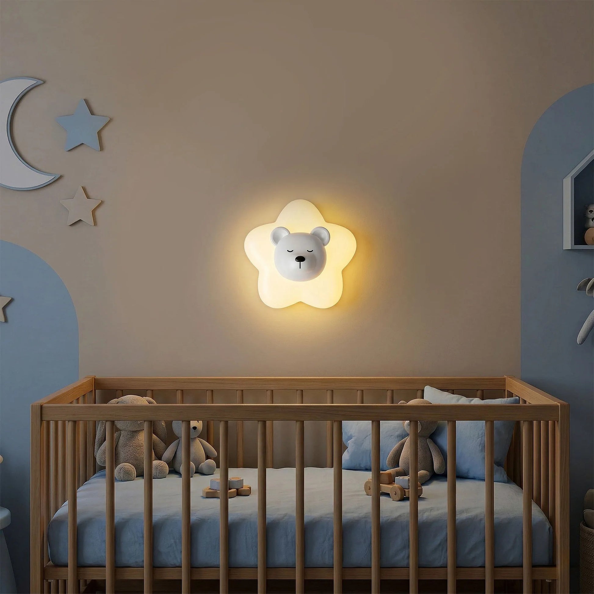 APLICĂ DE PERETE LED G181-W WHITE BEAR  6