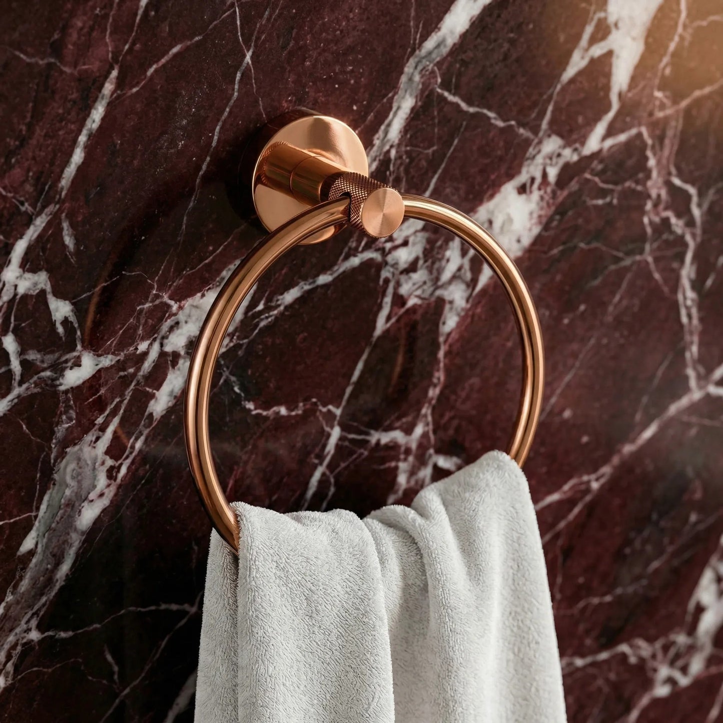 Cuier de baie Ring 6610 Modern Copper  6