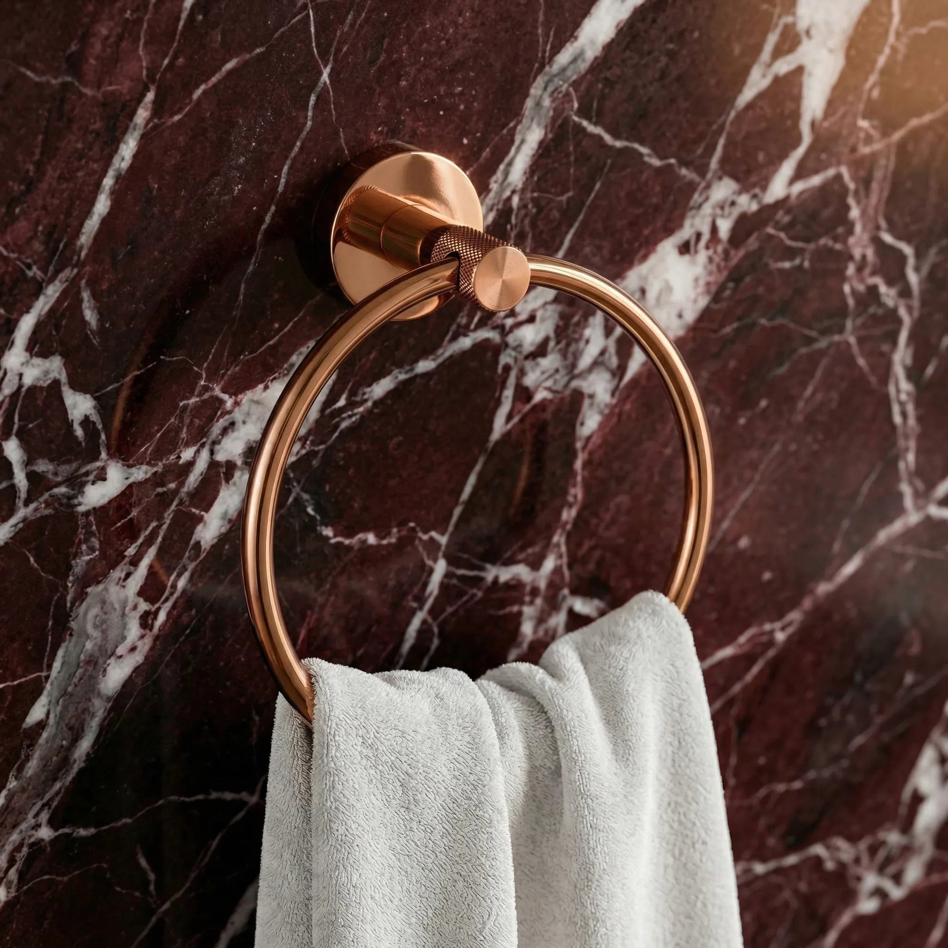 Cuier de baie Ring 6610 Modern Copper  6