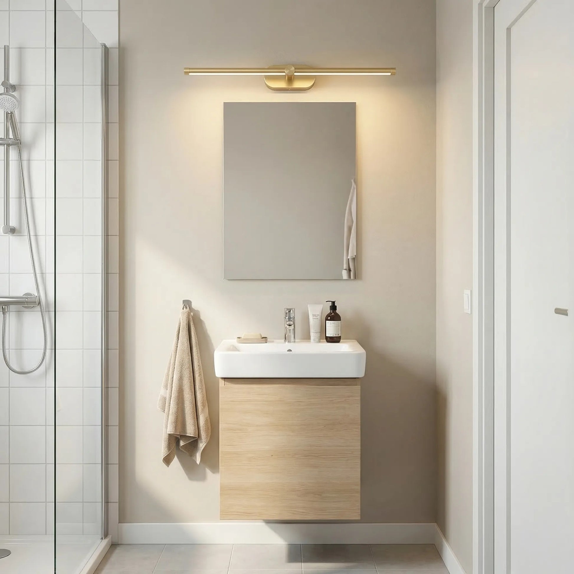 Aplică LED pentru baie APP1893-1W 60 cm BRUSH GOLD  6
