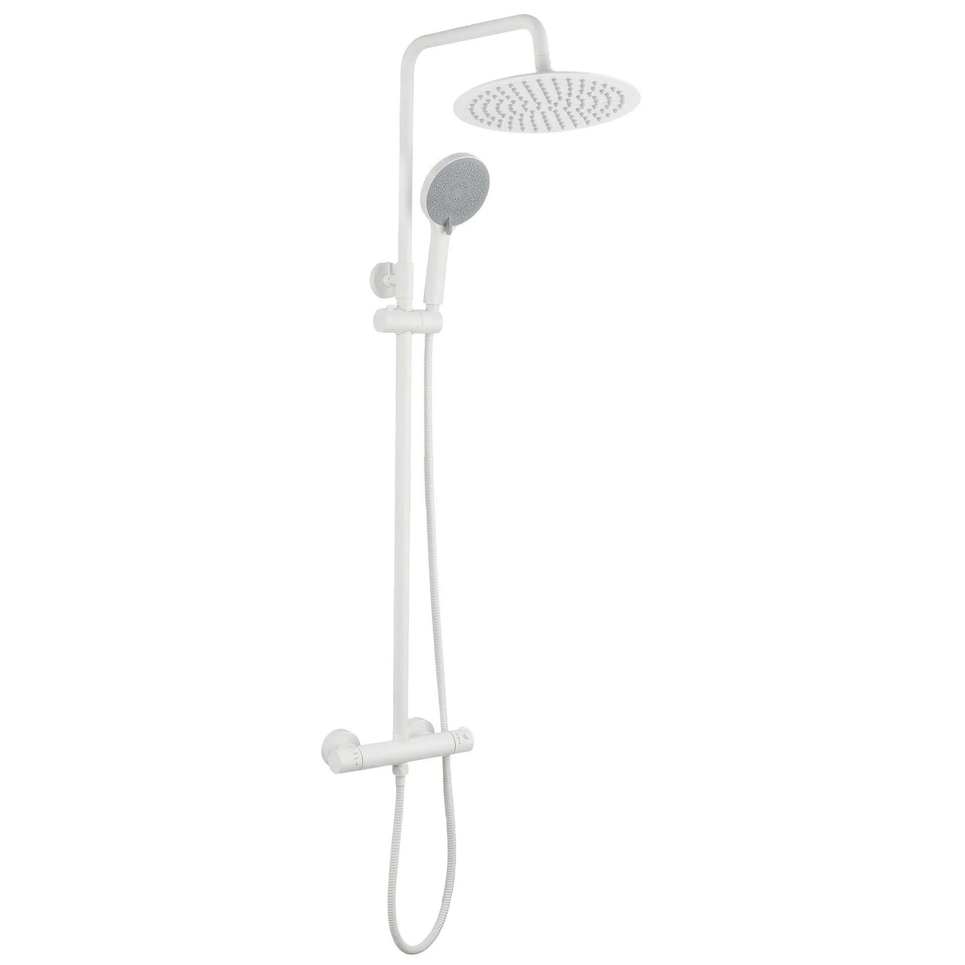 Set de duș fără pipă cu termostat Rea Lungo White  6