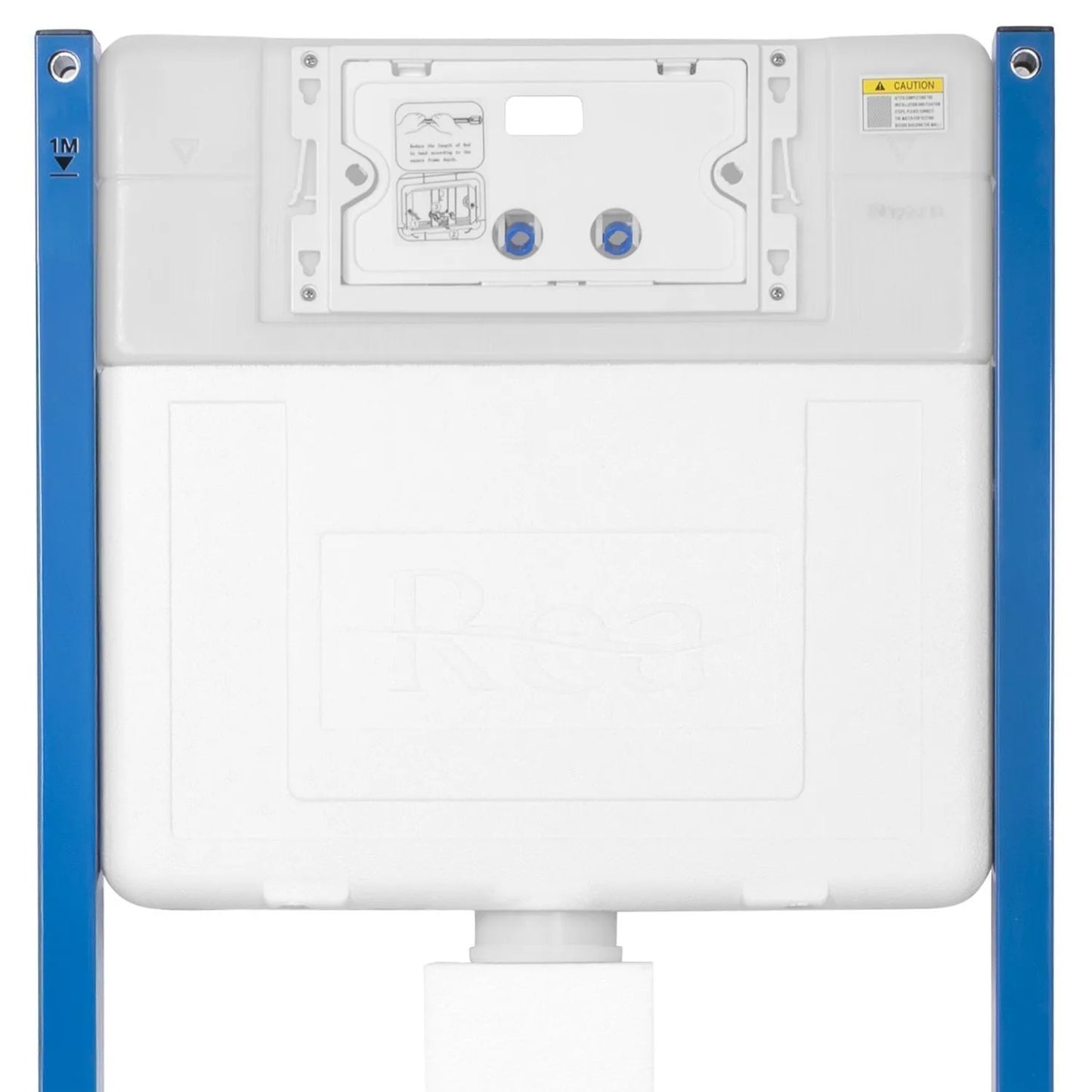 Cadru WC Încastrat K011A-Q Rea Cu Buton J Satin 6