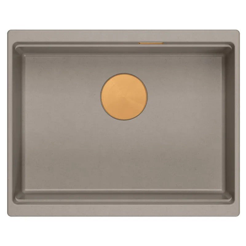 Chiuveta Din Granit Logan 100 Beige Dop Nichel Periat 6