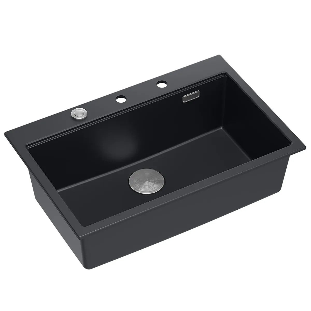 Chiuveta Din Granit MARC 110 WORKSTATION Black Dop Auriu 6