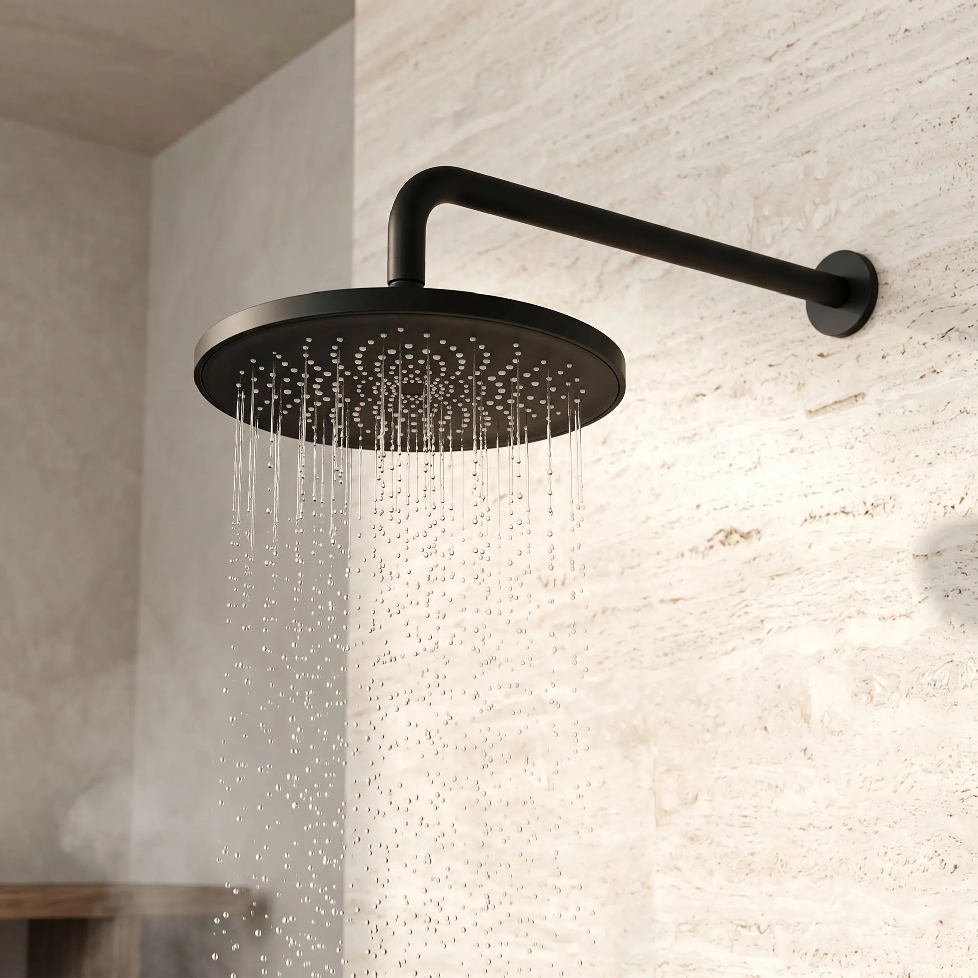 Cap De Duș Rotund REA JS-021B Black 6