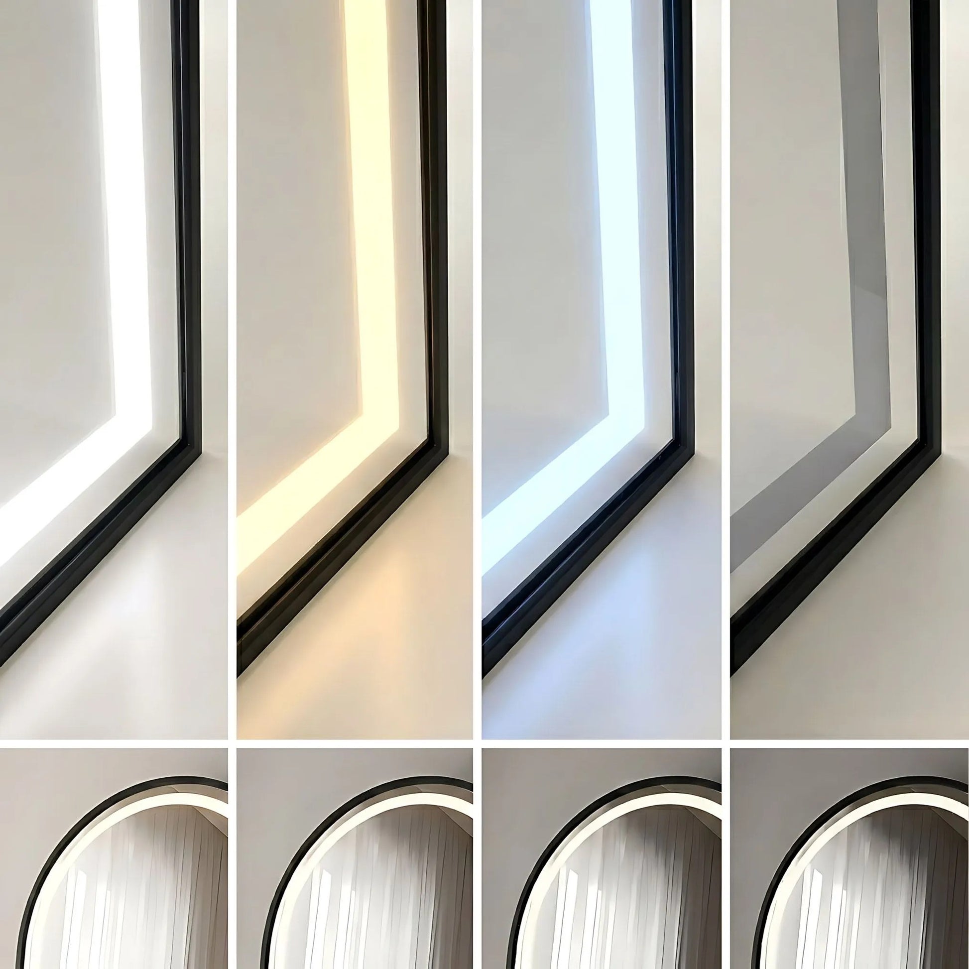 Oglindă LED Orbit 50x160cm Black 6
