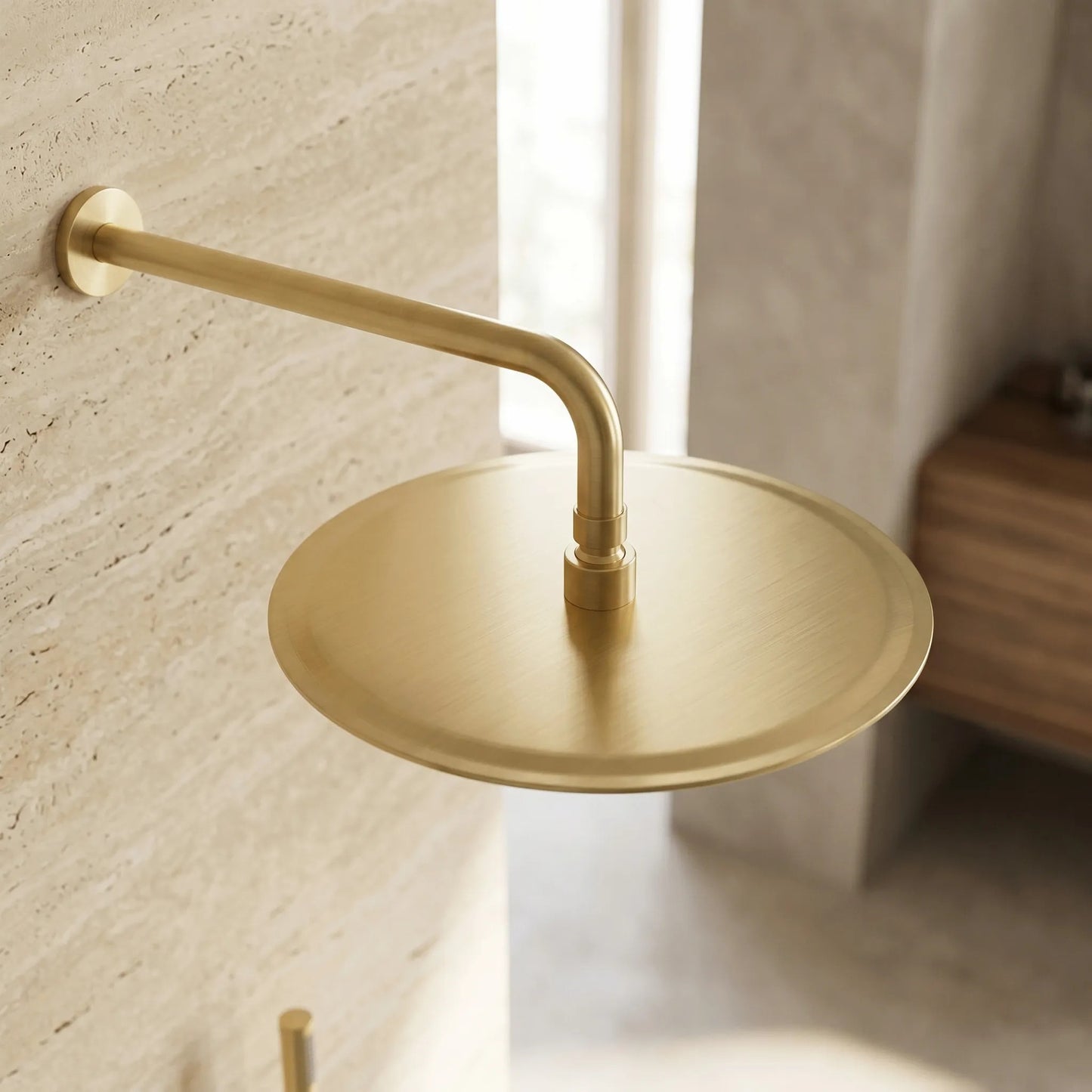 Cap De Duș Rotund REA JS-P014BG 30cm Brush Gold 6