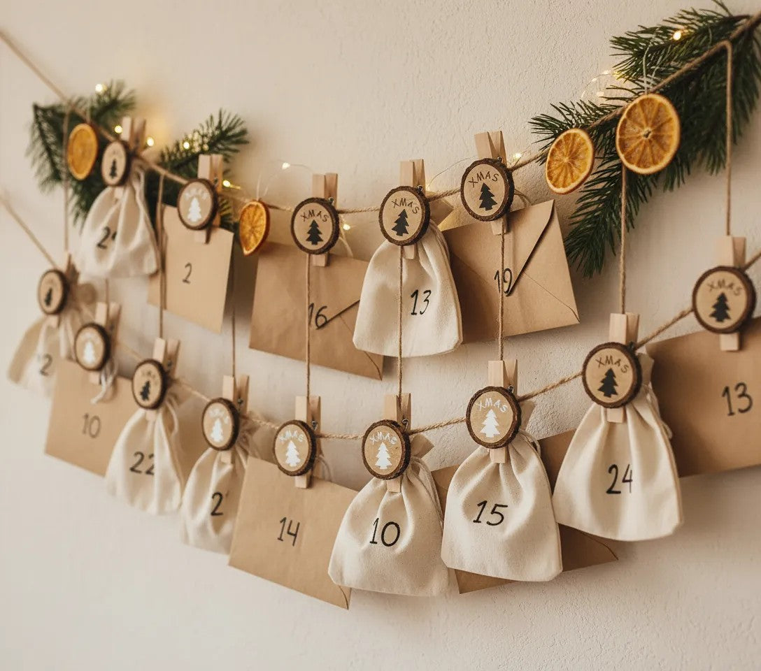 Christmas Decoration Set 8 Wood Tree KL-21X11 6