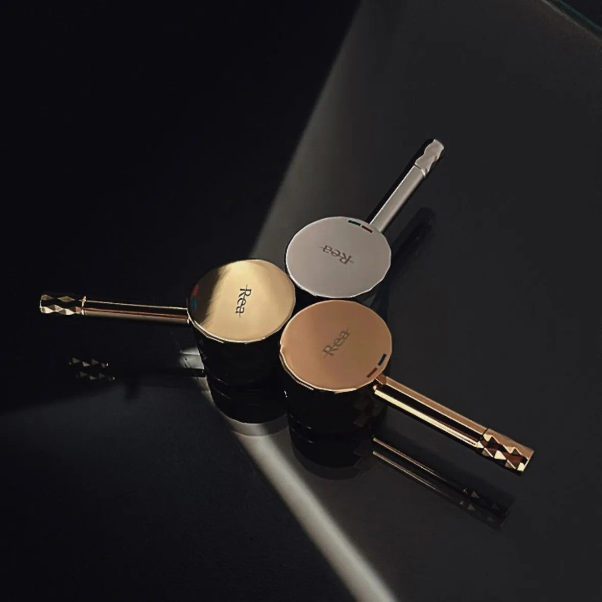 Set De Dus Incastrat Rea Lungo Diamond Brush Gold + BOX 6
