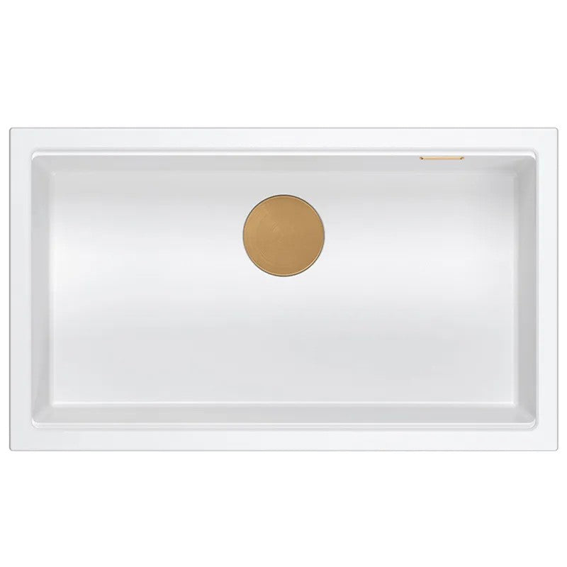 Chiuveta Din Granit Logan 110 White Dop Cupru Periat 6