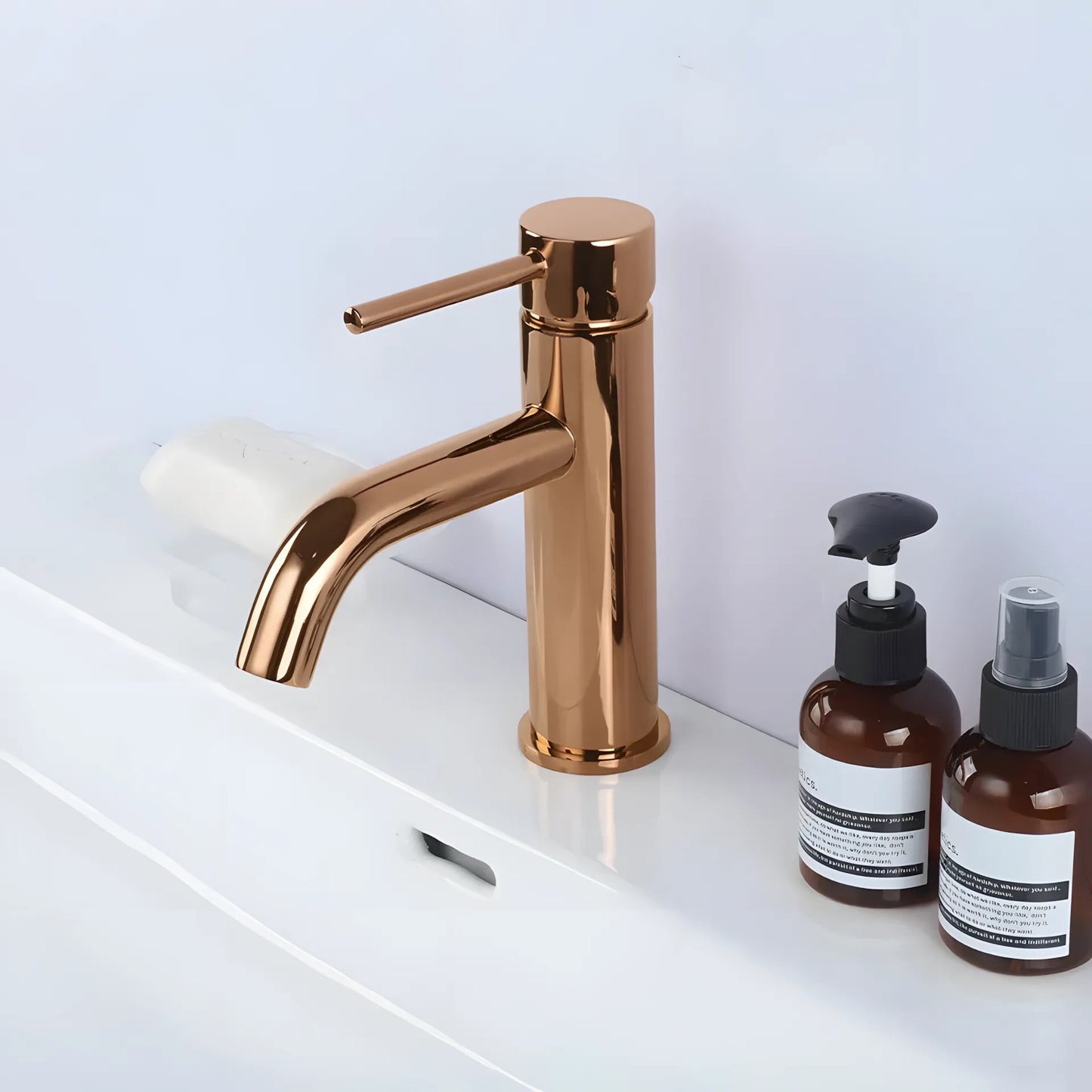 Baterie Pentru Lavoar Rea Lungo Copper Low 6