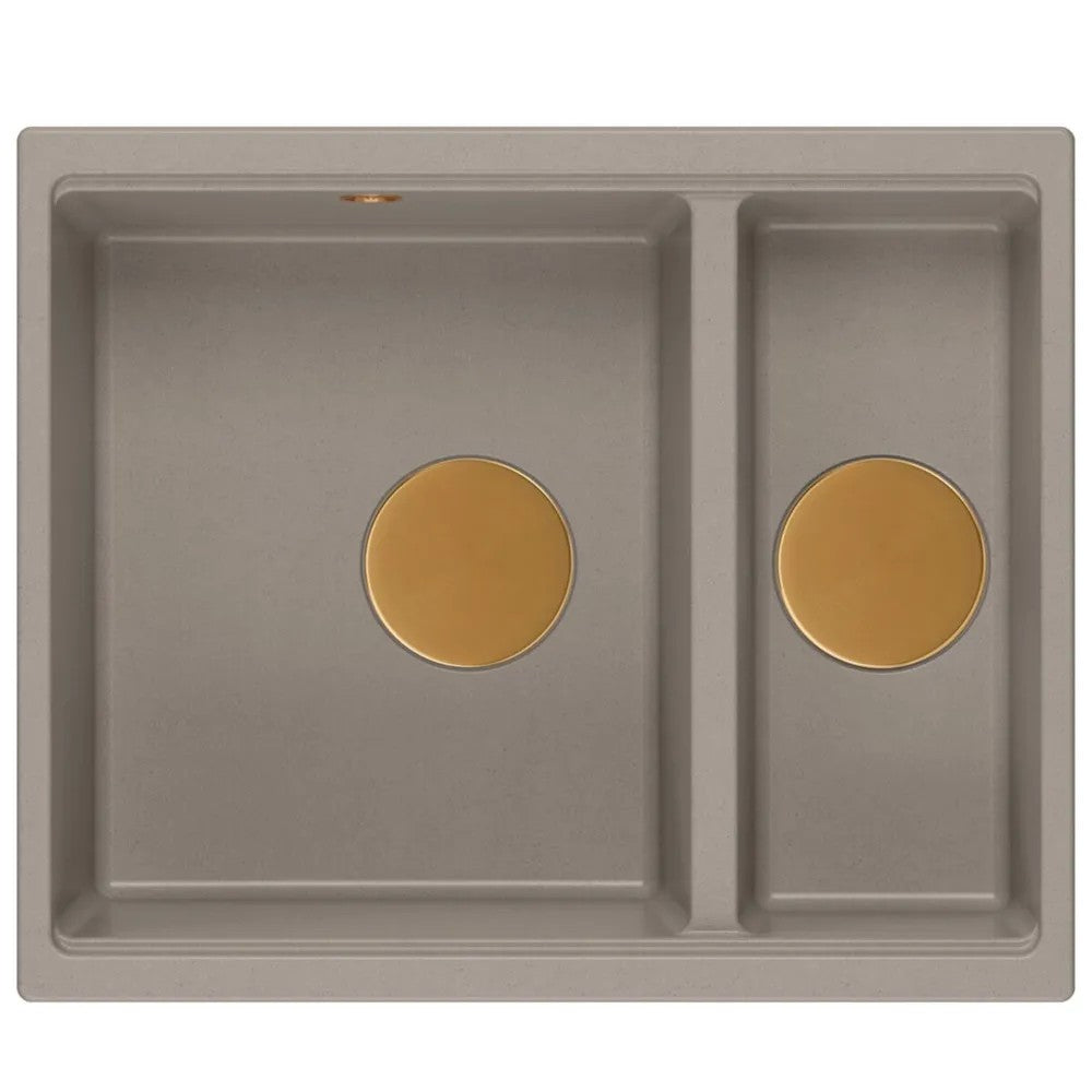 Chiuveta Din Granit Logan 150 Beige Dop Cupru Periat 6
