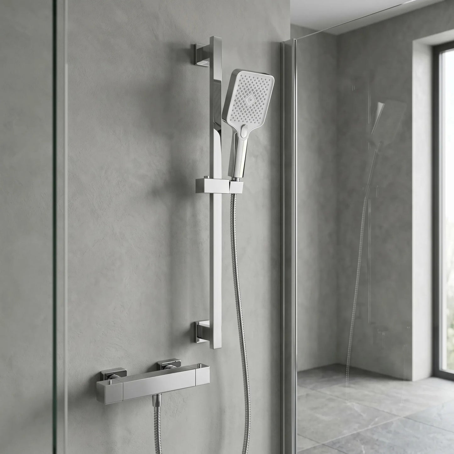 PARA DE DUS REA JS-031 Chrome 6