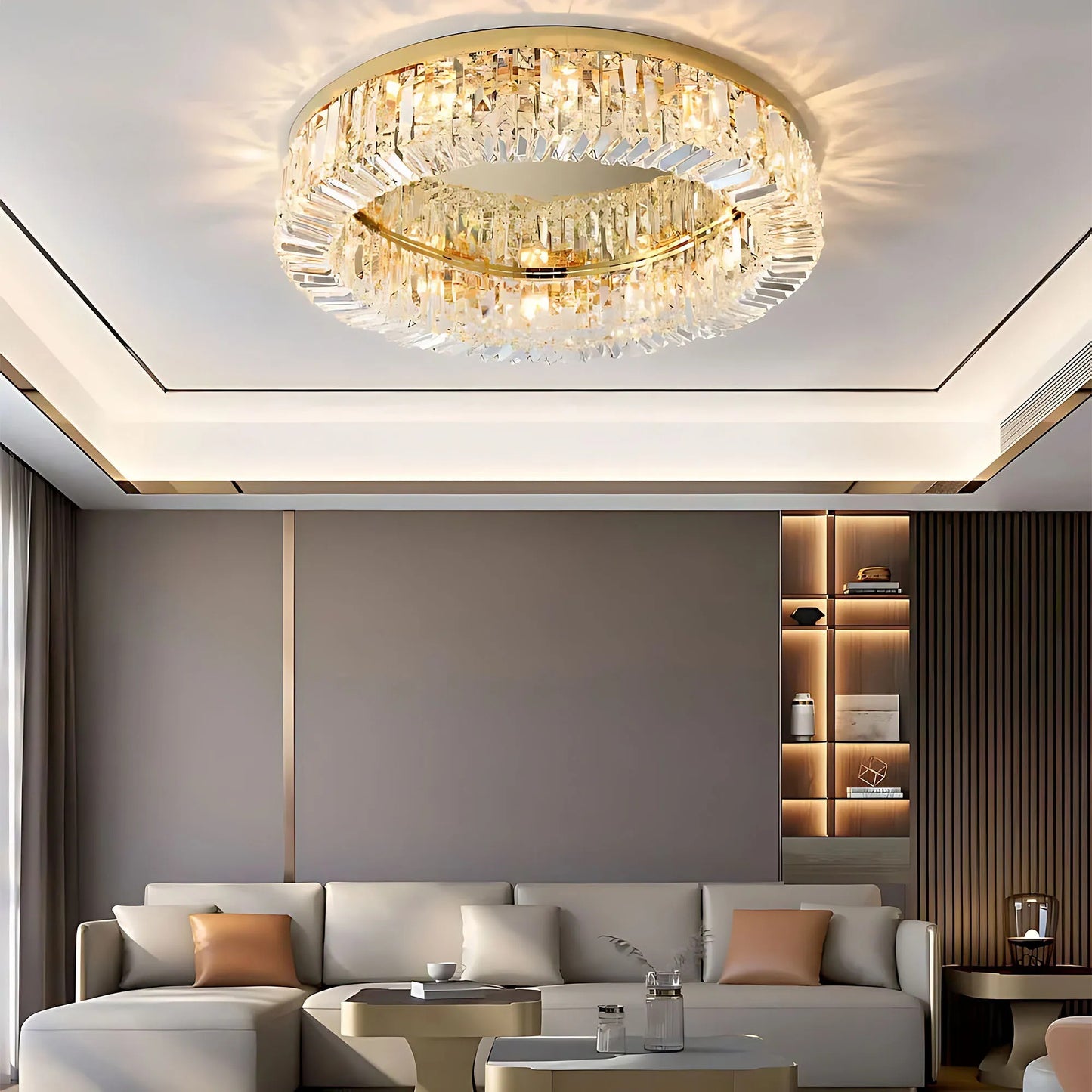 Lampa APP1728-6C 50 cm Gold  6