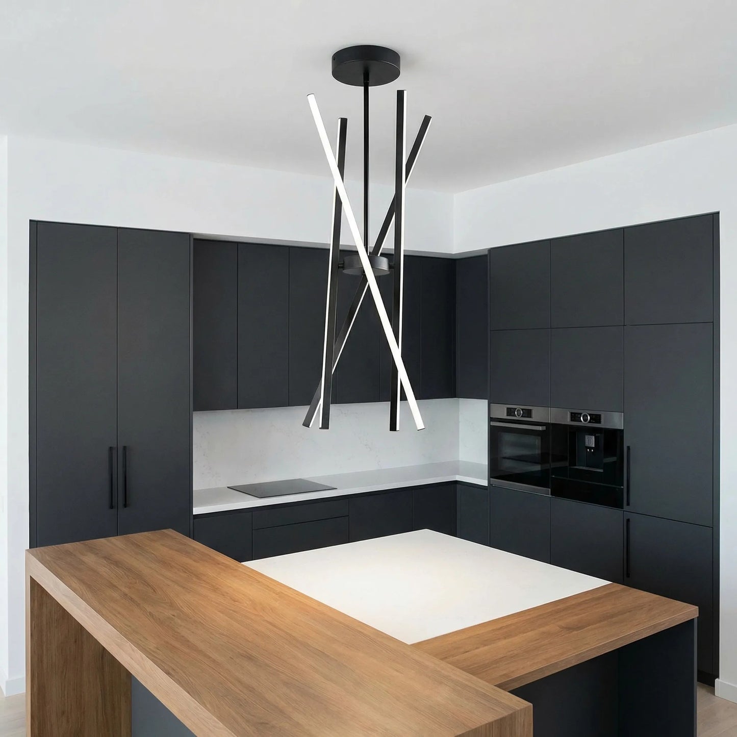 Lampă de tavan LED APP1929-CP Black  6