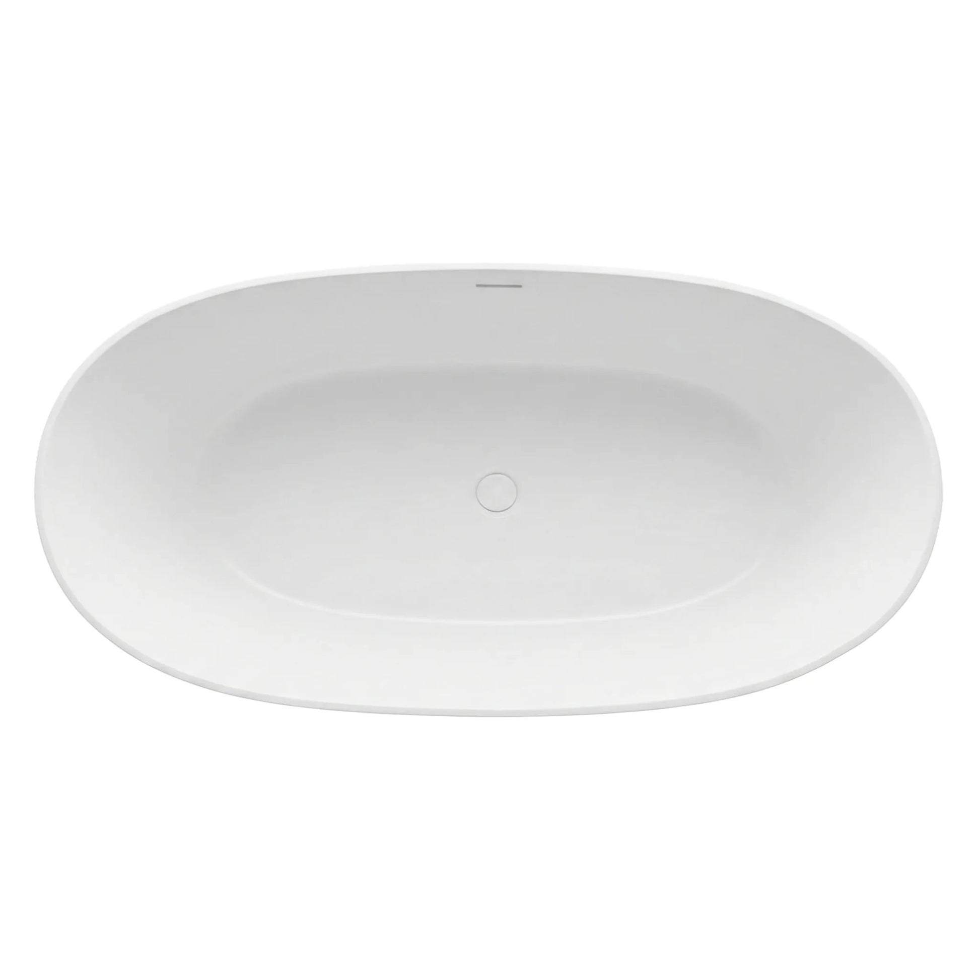 Cadă acrilică freestanding ROMA 170 Capac dop aur periat 6