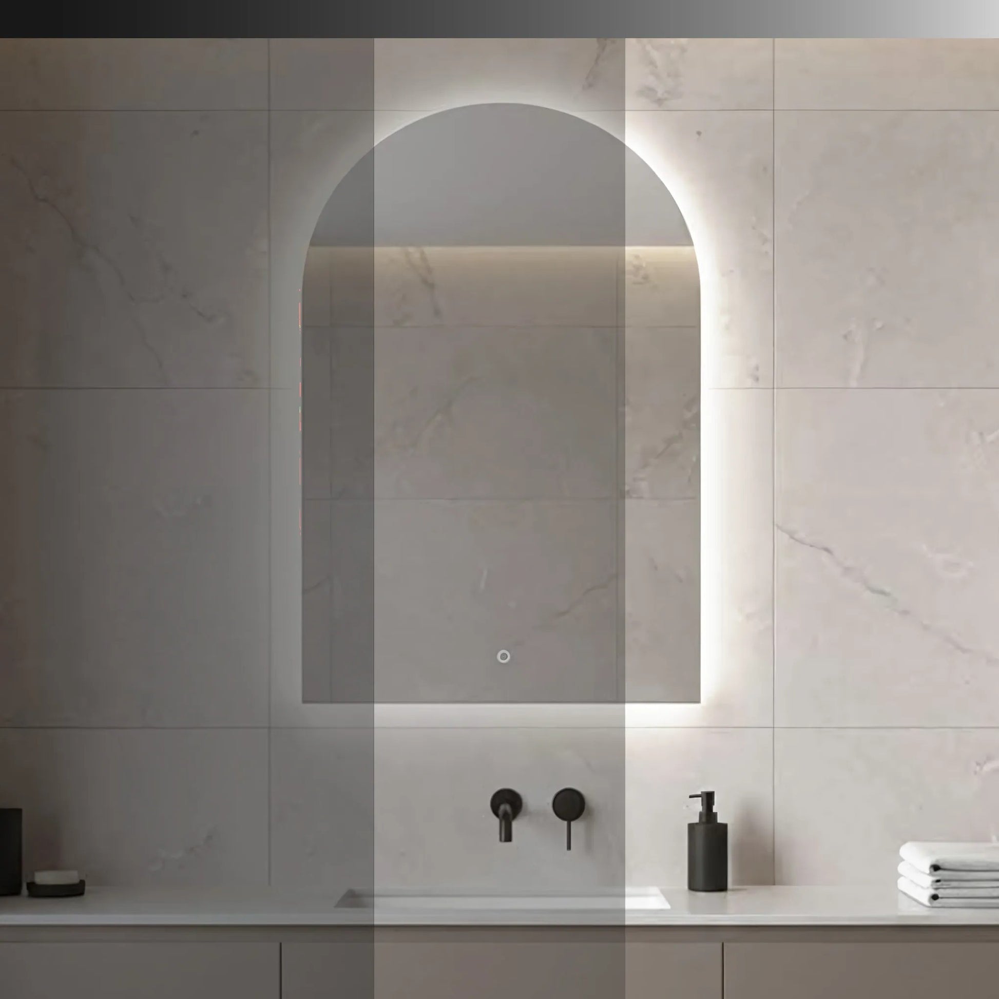 Oglindă LED 90x60cm TOP-1  6