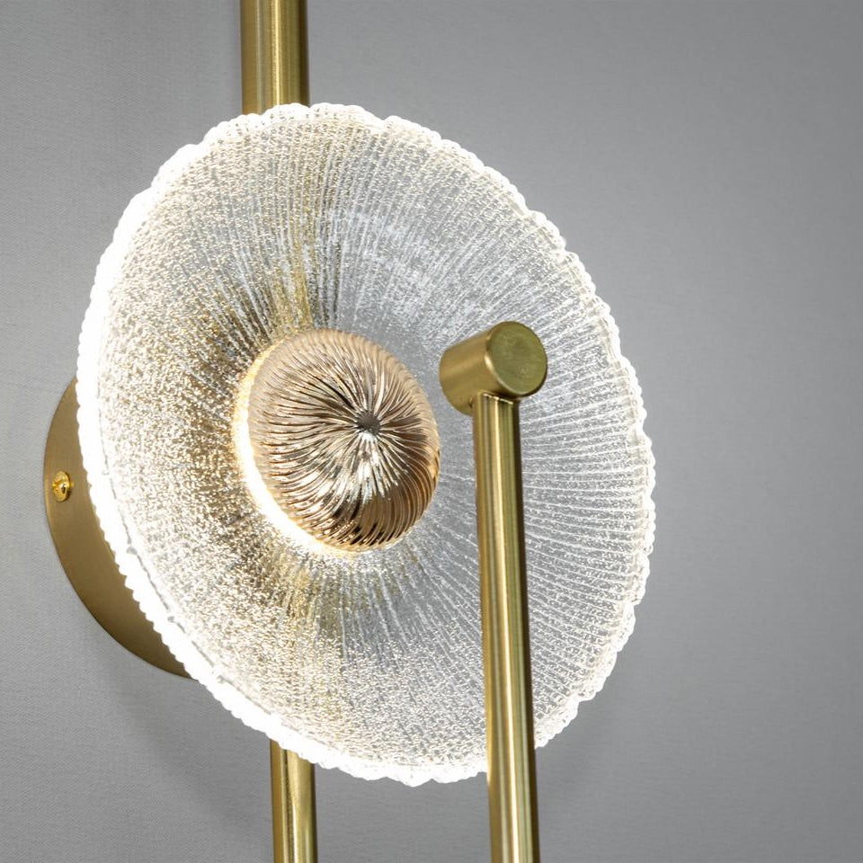 Aplică De Perete Led Lhj072-w Brush Gold  3