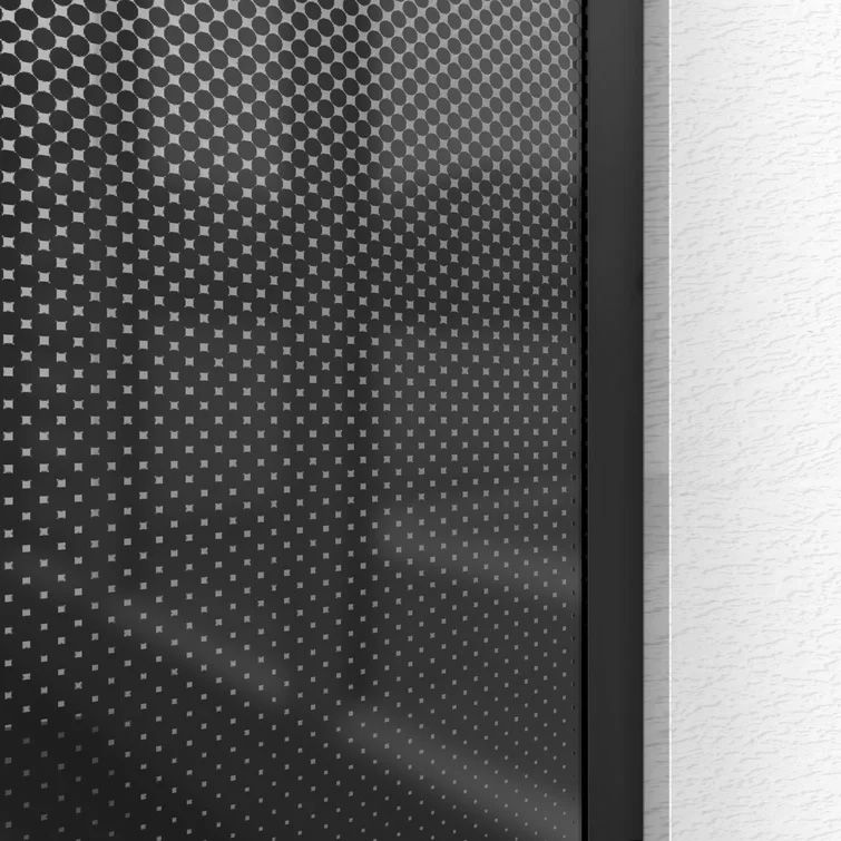 Paravan de dus Rea Aero Ombre Black/Black 120 3