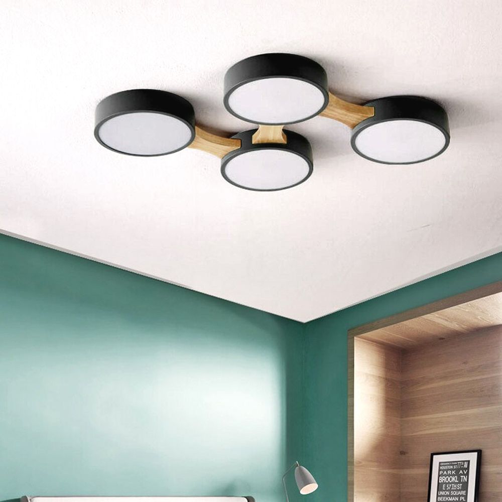 PLAFON NEGRU APP527-4C 6