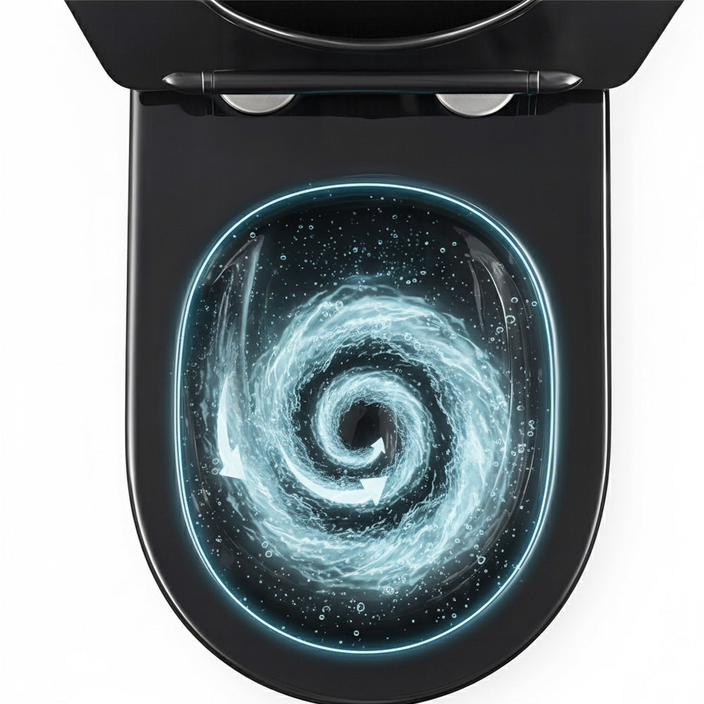 Vas Wc Rea Carlo Mini Tornado Black Brush Gold  7