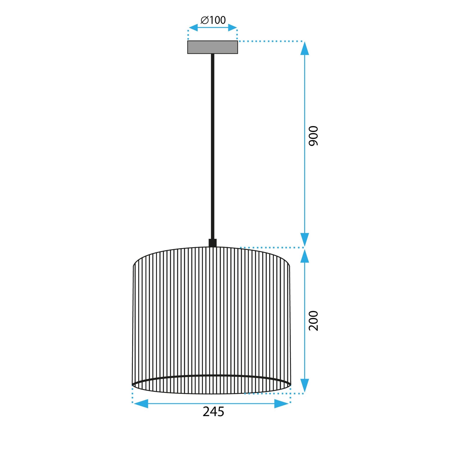 Lampă de tavan APP1323-1CP  8