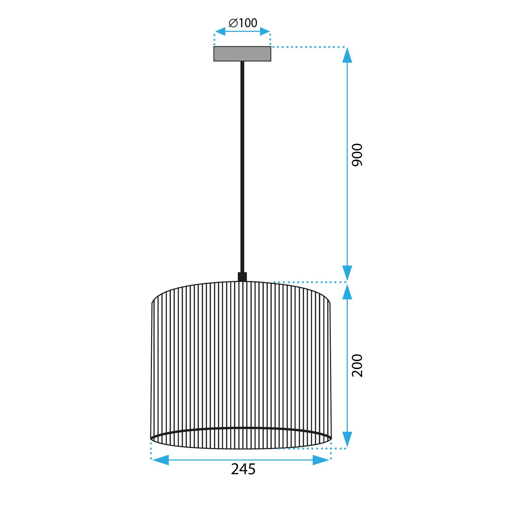 Lampă de tavan APP1323-1CP  8