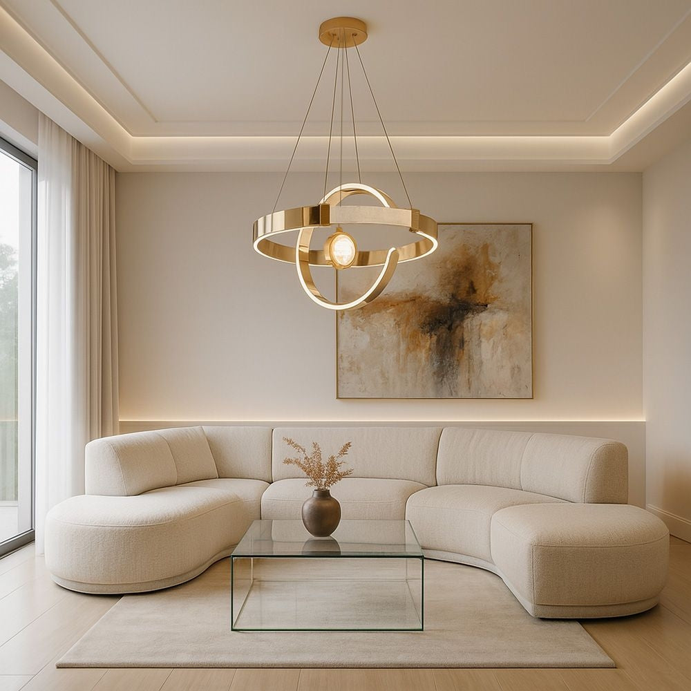 Lampa Led Lhj060-cp Gold  8