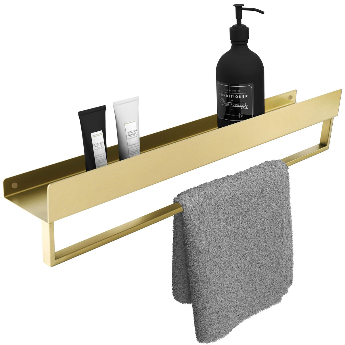 Raft pentru baie SF01 60cm gold brush 1