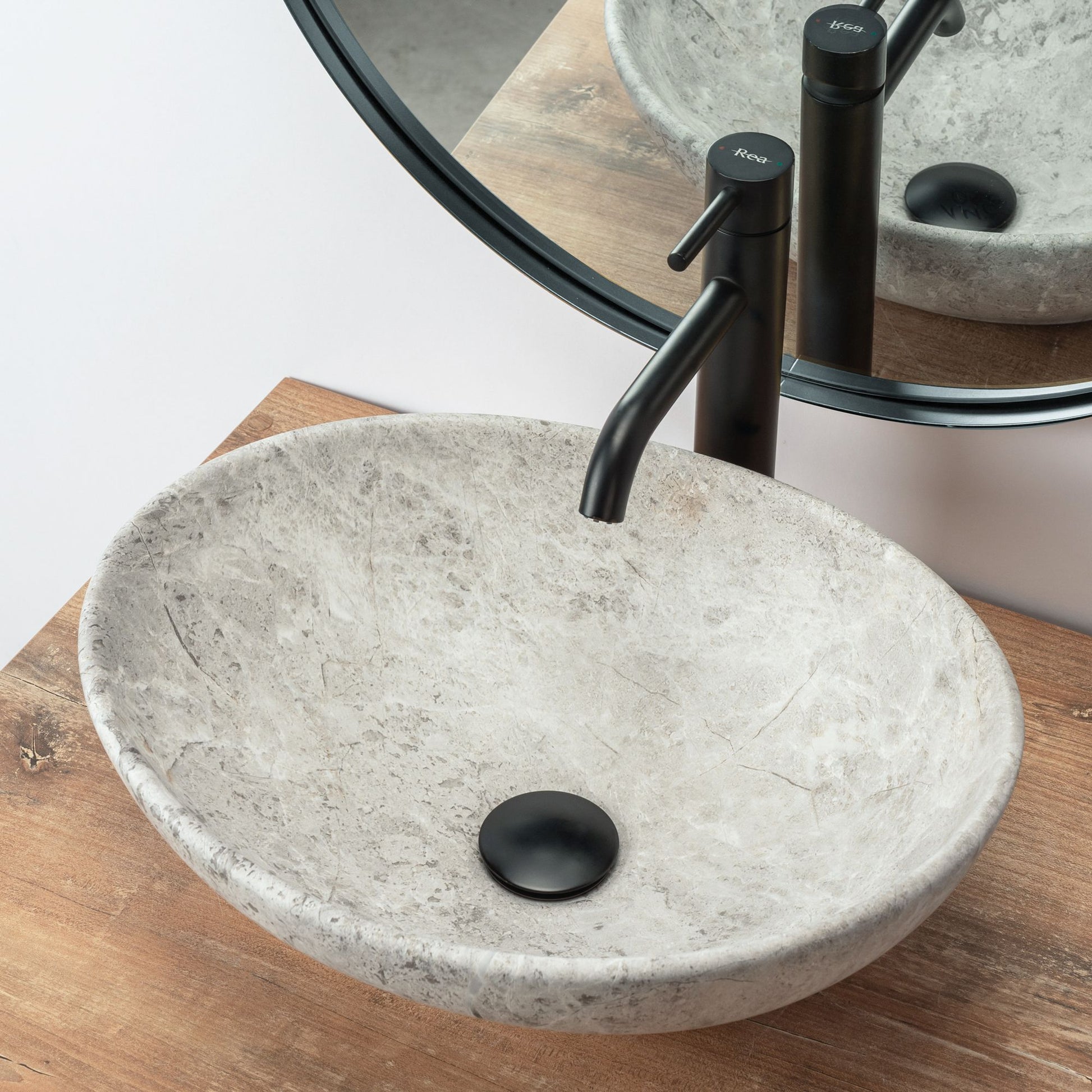 Lavoar pe blat Rea Sofia Light Stone 4
