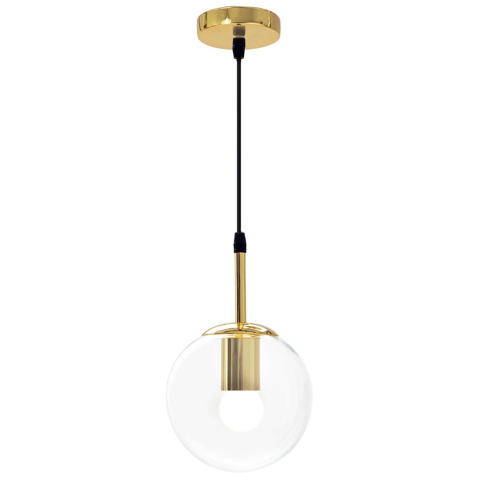 Lampa DE TAVAN SUSPENDABILA din sticla Sfera Auriu APP686-1CP  2