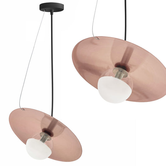 Lampă de tavan APP1418-CP BLACK ROSE GOLD  1