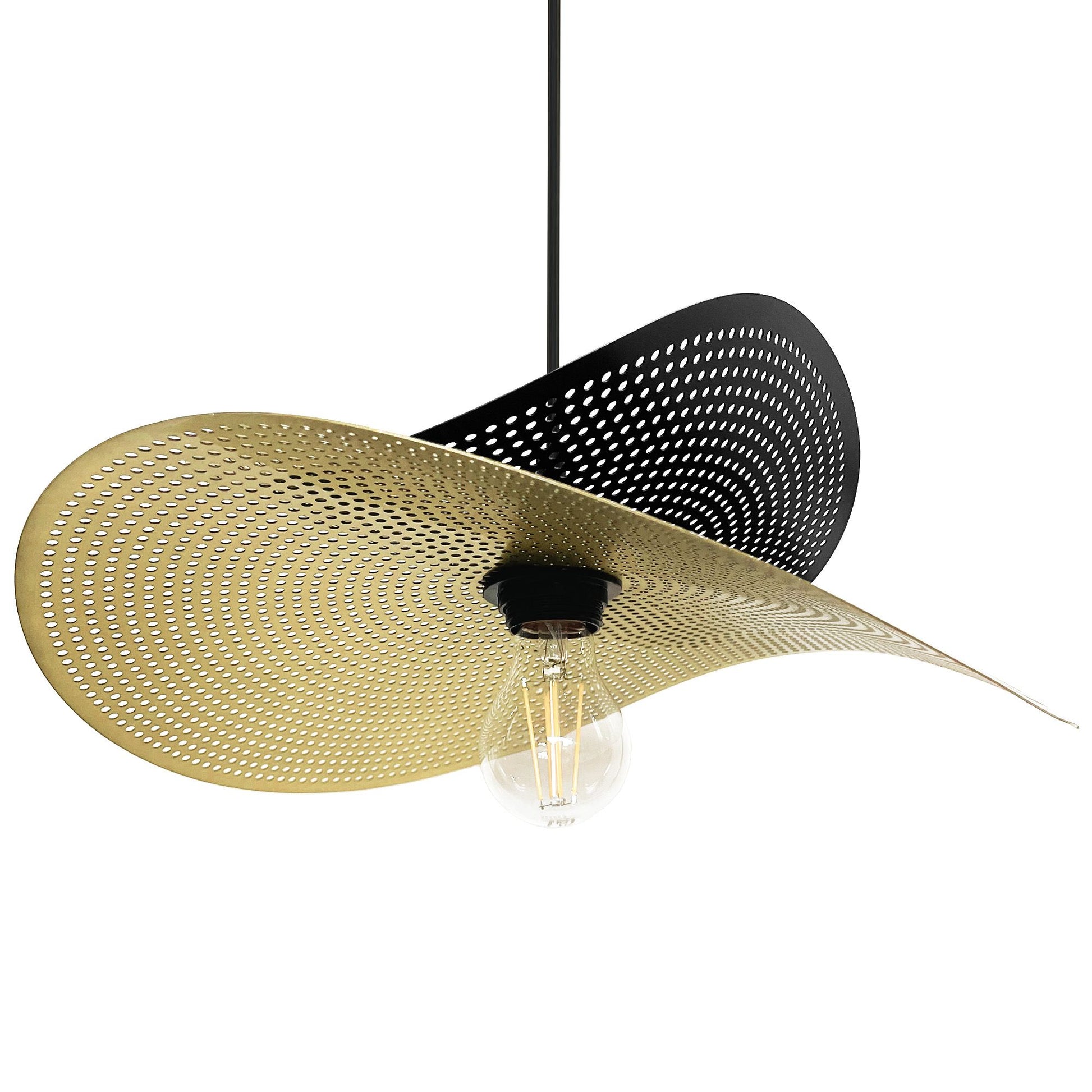 Lampă de tavan APP1471-1CP black/gold  3