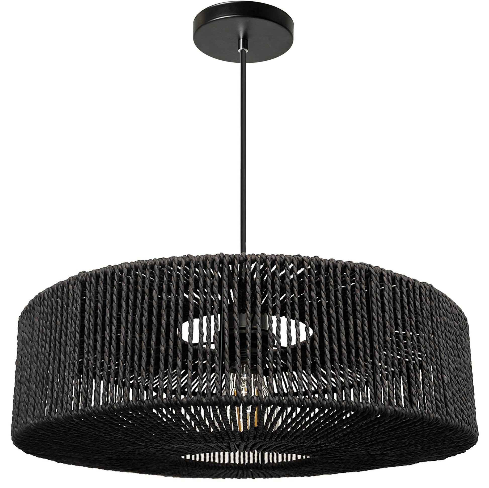 Lampă de tavan APP1484-1CP Black  1