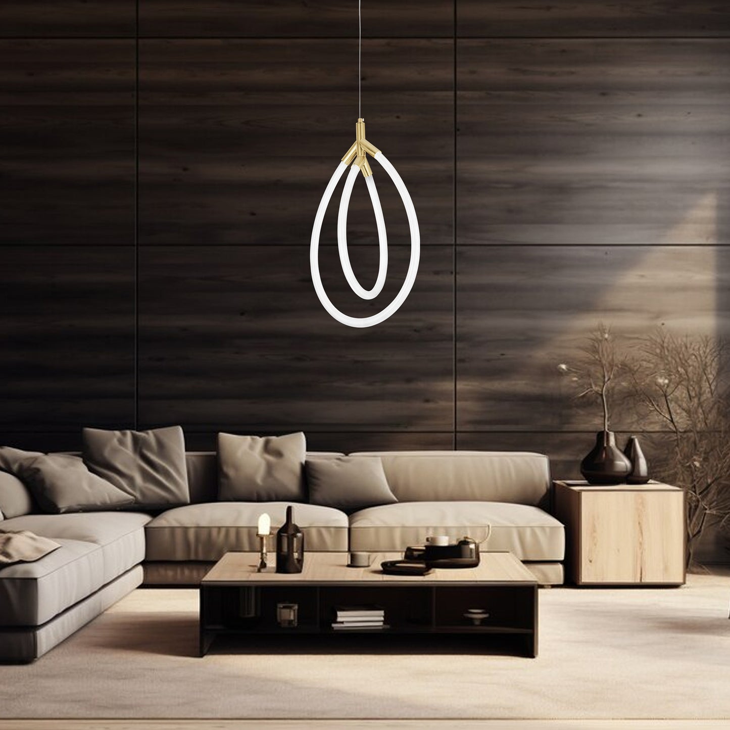 Lampa Led G017-cp Gold  2