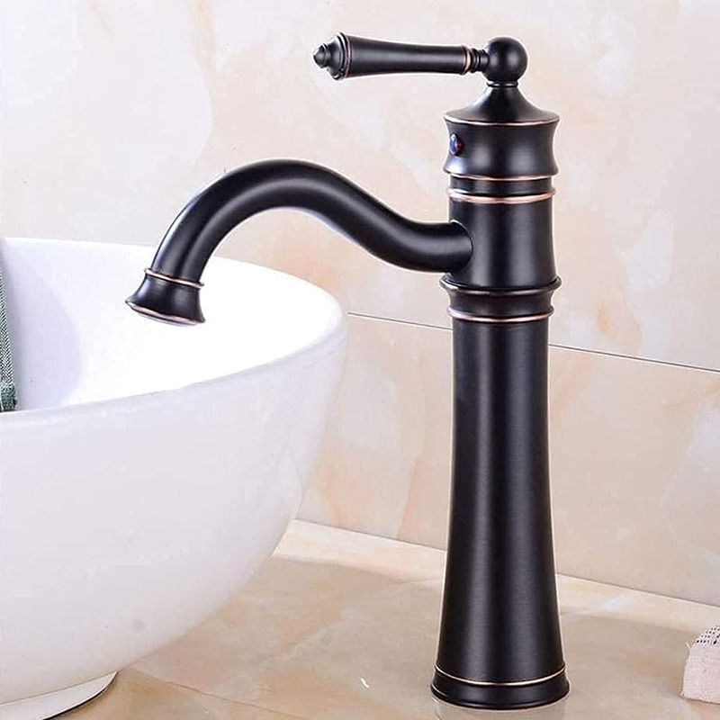 Baterie lavoar Rea Vintage Old Black inalta  2