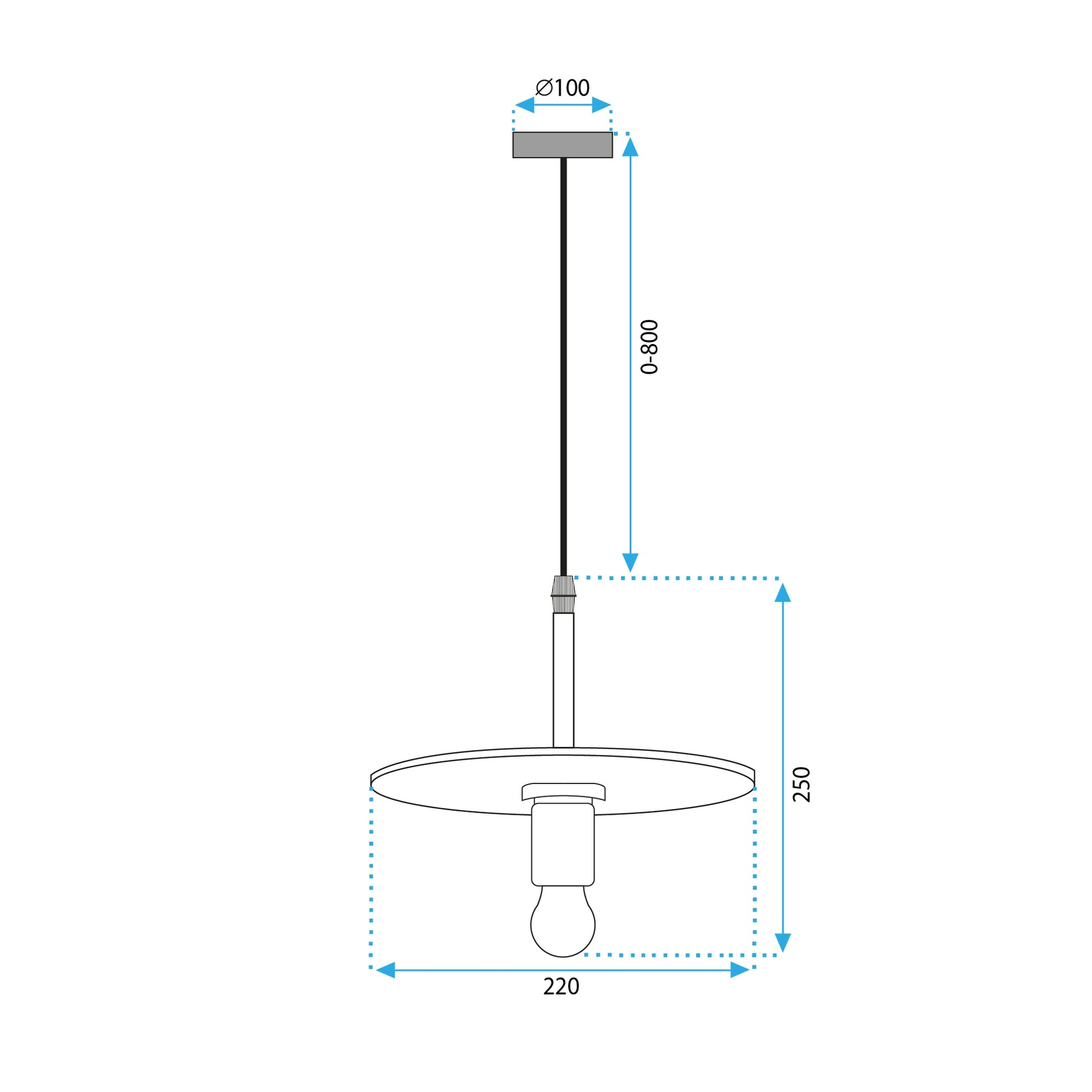 Lampă Suspendată APP1180-1CP  8