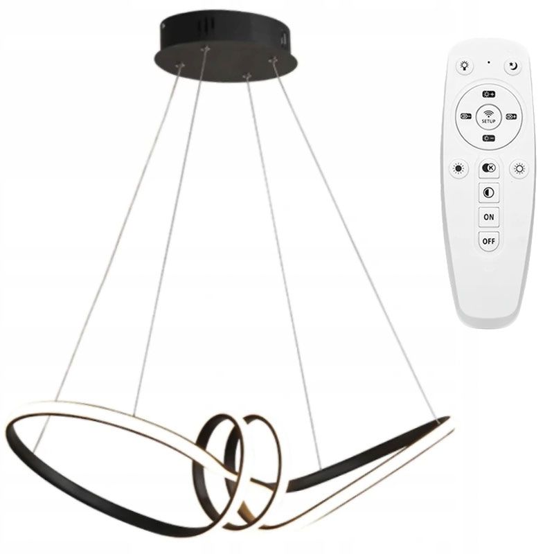 Lampa LED APP823-CP BLACK 1