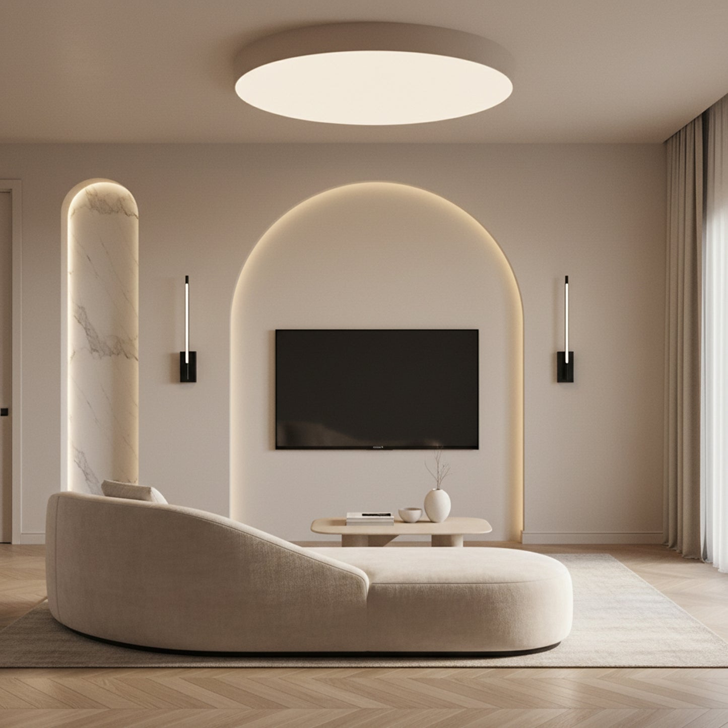 Lampa De Perete Led App1798-w Black  2