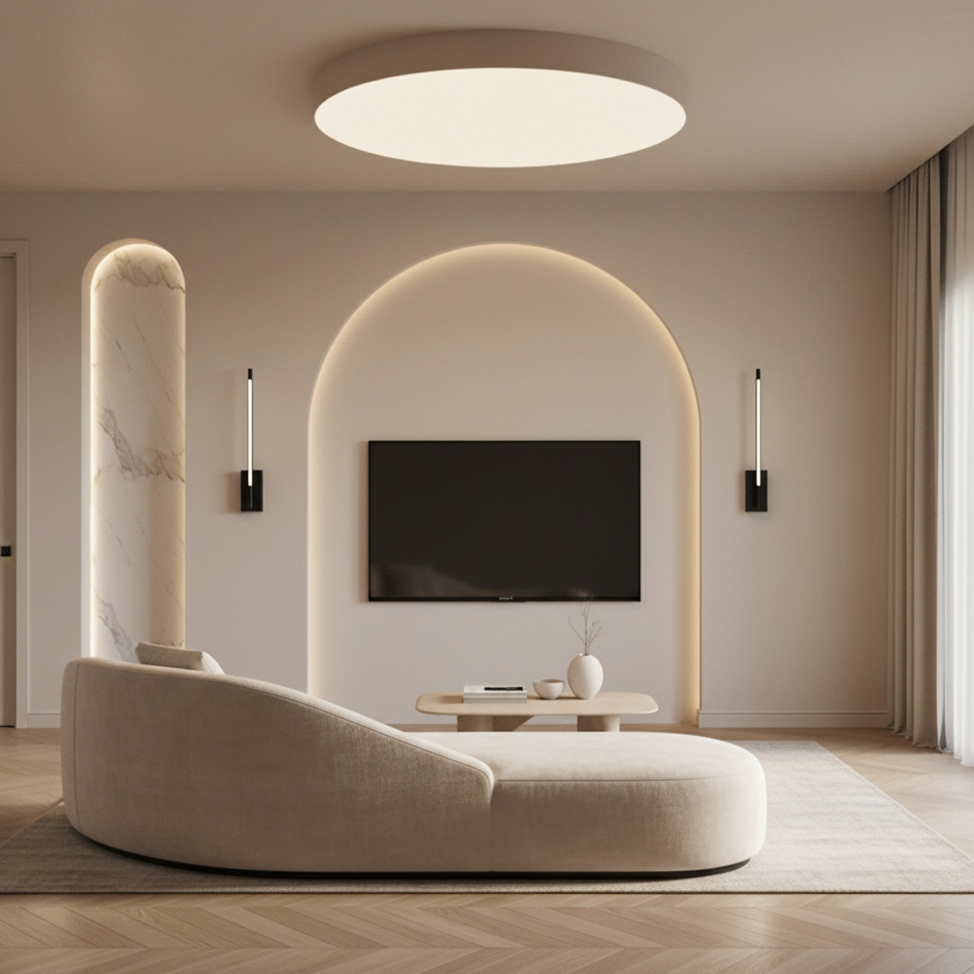 Lampa De Perete Led App1798-w Black  2