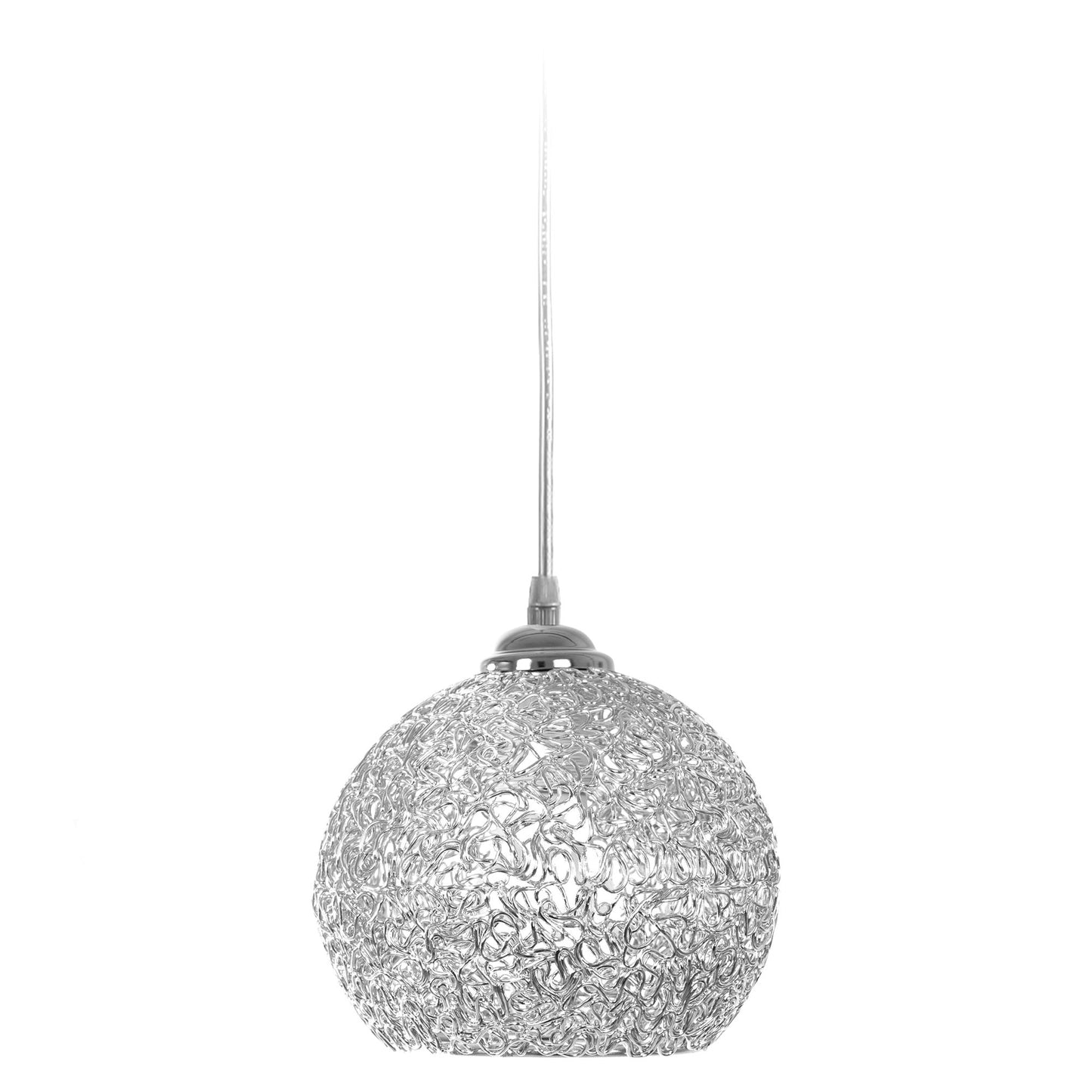 Lampa DE TAVAN SUSPENDABILA tripla metal Crom app634-3cpr  2