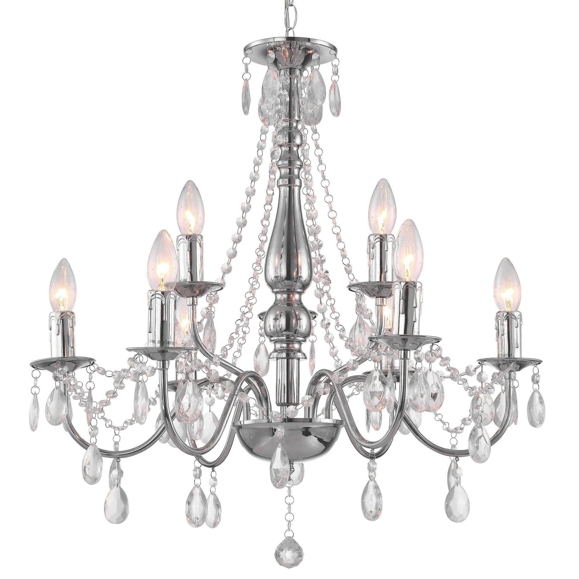 Lampă Suspendată Ebt016-9cp Chrome  8