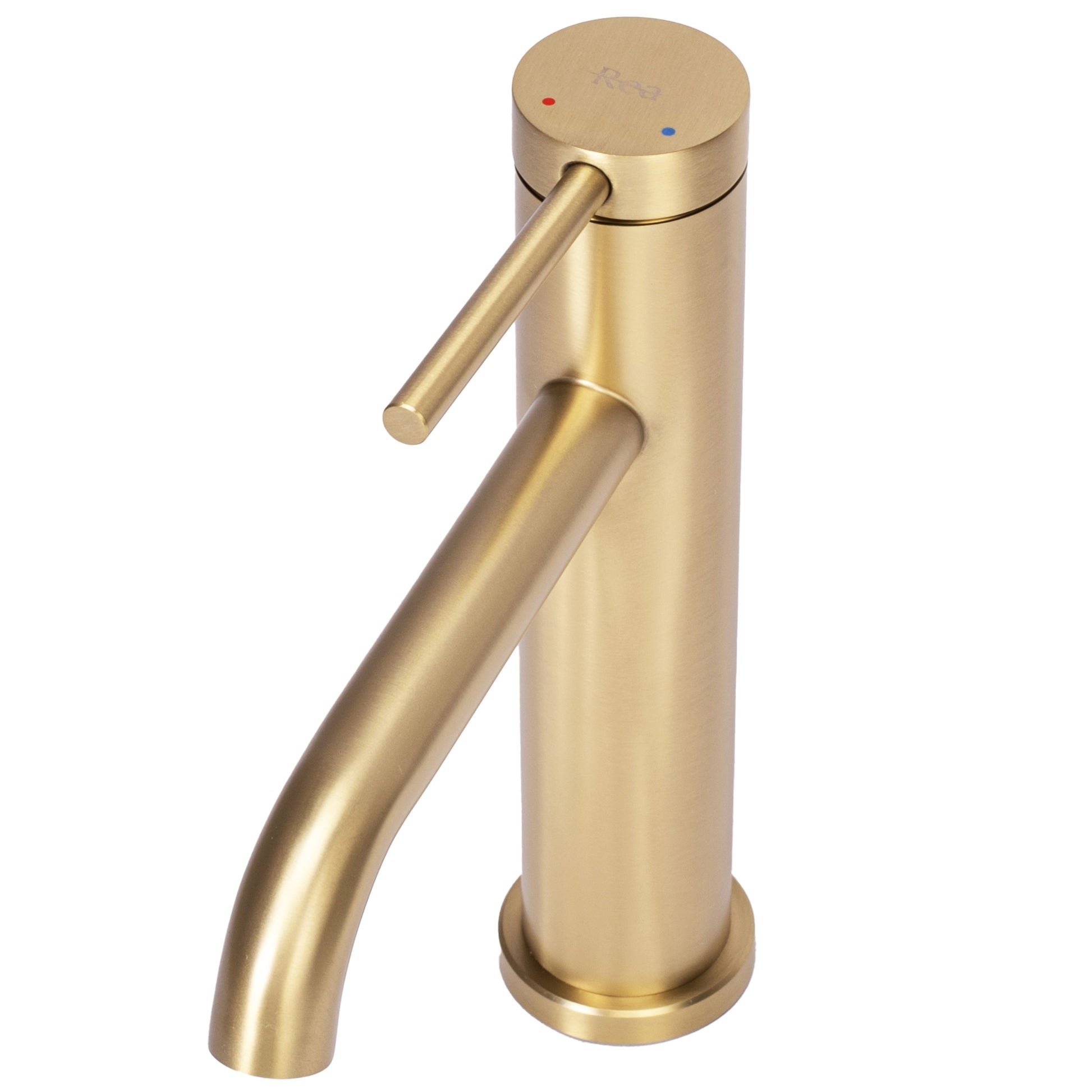 Robinet Pentru Lavoar Rea Clif Gold Brush  6