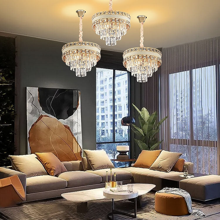 Lampă Suspendată Cristal G047-cp 40cm Gold  4