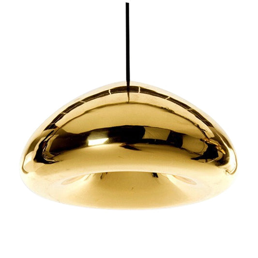 Lampă de tavan cu oglindă din sticlă suspendată APP323-1CP Gold  1