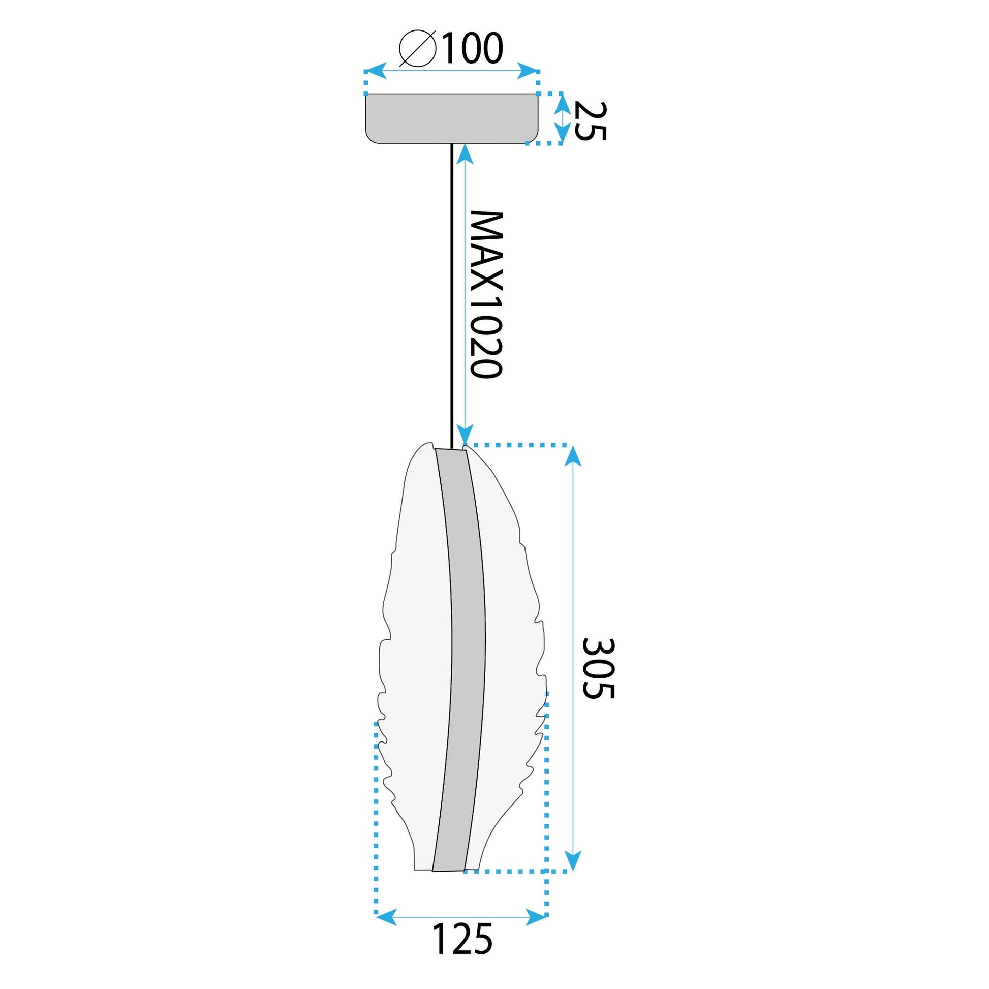 Lampa Led G141-cp Gold  9