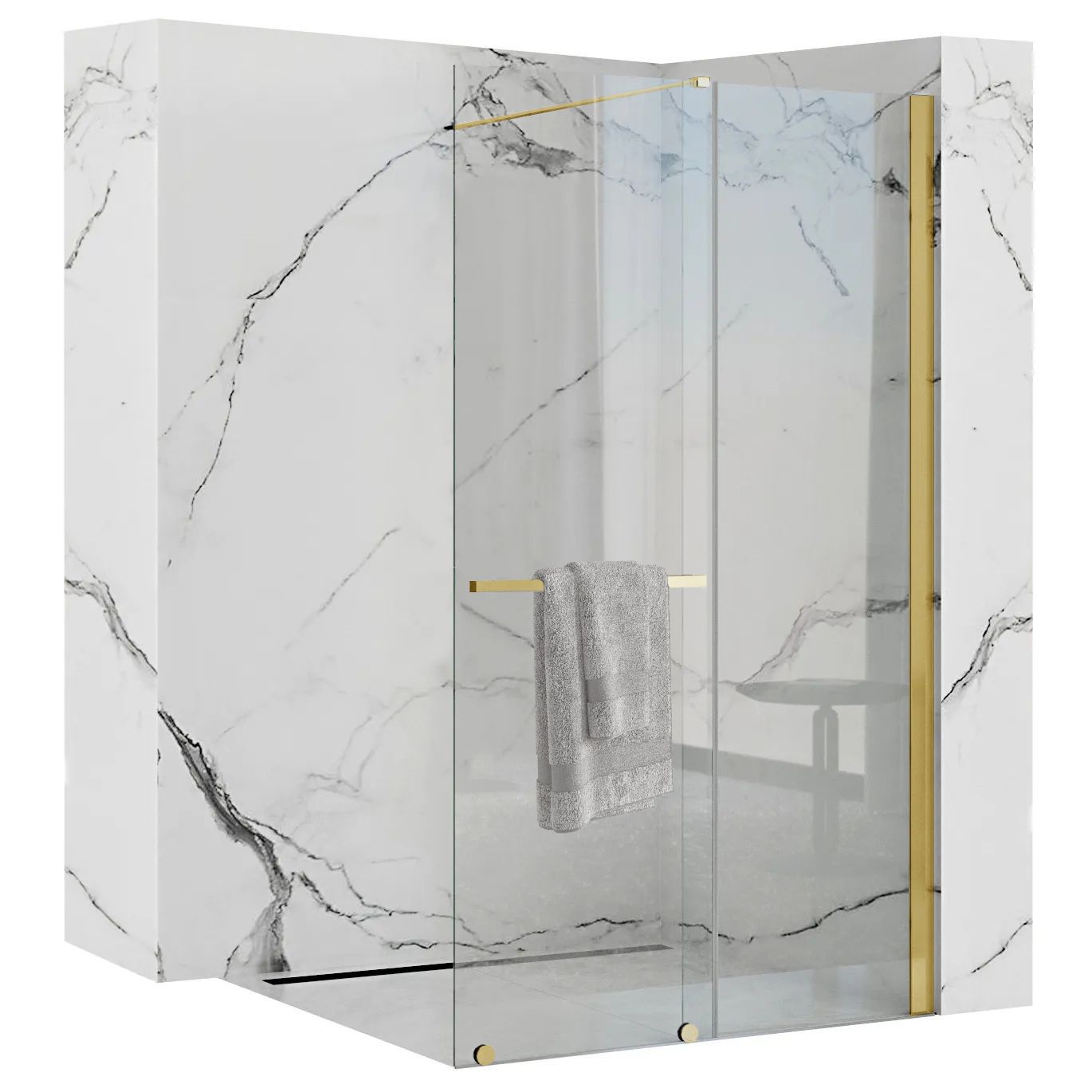 Panou de dus Rea Cortis GOLD 100  1