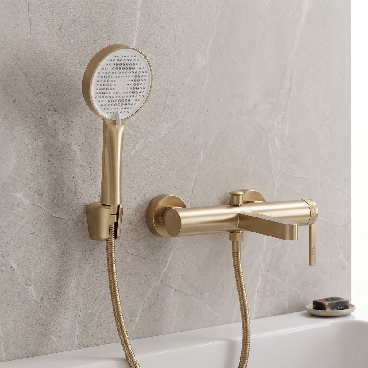 Baterie Pentru Cadă REA Grace Brush Gold 7