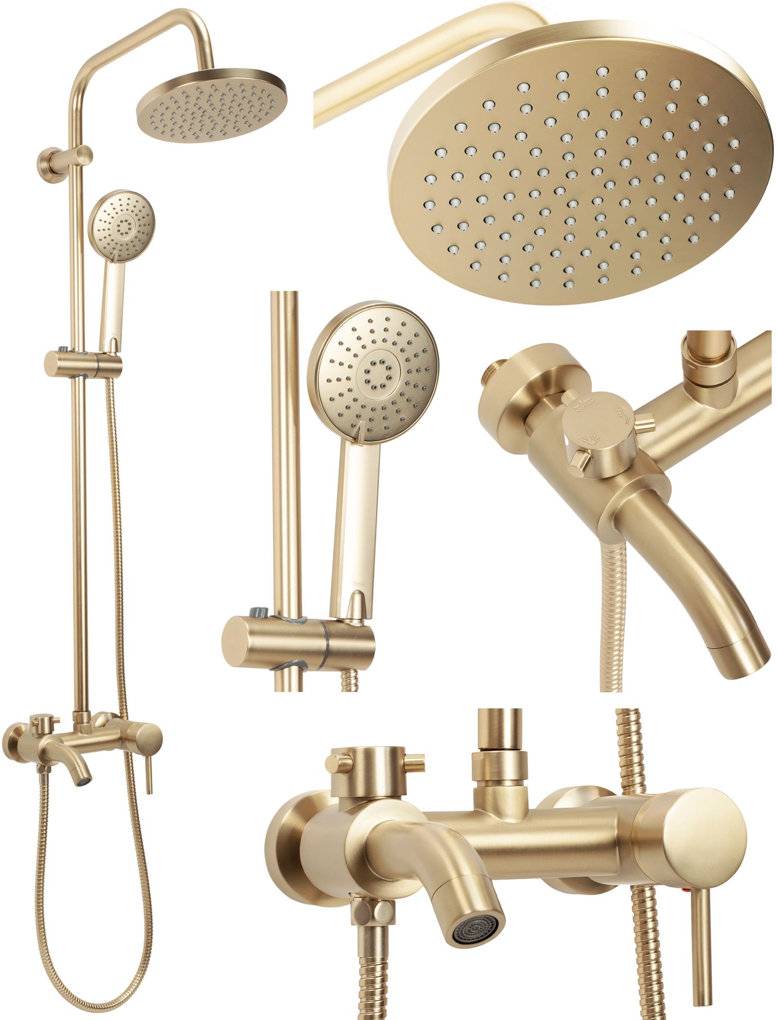 Set dus Rea Luis Gold Brush 1